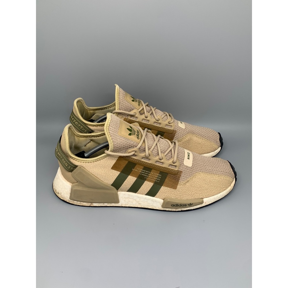 Adidas NMD_V3 Savannah Olive Green Running‎ Shoes GY1395 Men's Sz 13